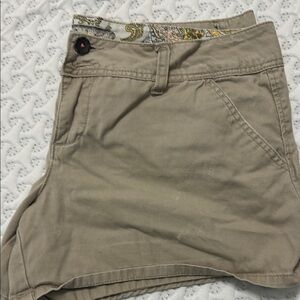 BKE Tan Skorts with Relaxed Fit and Versatile Style